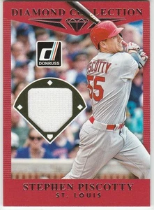 2017 Panini Donruss Stephen Piscotty jersey Diamond Collection DC-SP St Louis OF - Picture 1 of 1