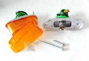 FOR Honda C100 CA100 C102 CA102 C105 CD105 CM90 Front Winker Turn Signal L/R New - Bild 1 von 4