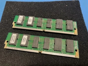 2x 16MB 4Mx36 FPM 72-Pin Parity 60ns 70ns Fast Page Mode SIMM Memory RAM 4x36 - Picture 1 of 4