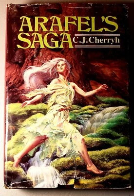 VINTAGE 1983 BOOK ARAFELS SAGA BY CJ CHERRYH SCI FI FANTASY - Image 1 of 2