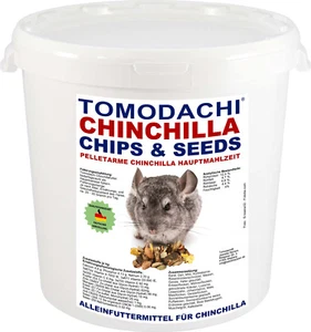 Chinchillafutter Nager Futter viel Gemüse wenig Pellets Chinchilla Menü 1kgEimer - Bild 1 von 7