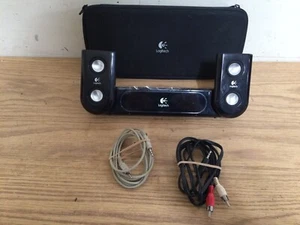 Logitech PlayGear verstärkte Lautsprecher für Sony PSP # S-0179A mit Hülle funktioniert gut! - Bild 1 von 5