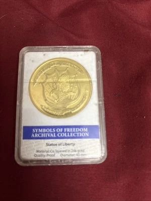 STATUE OF LIBERTY AMERICAN MINT COIN - Image 1 of 3