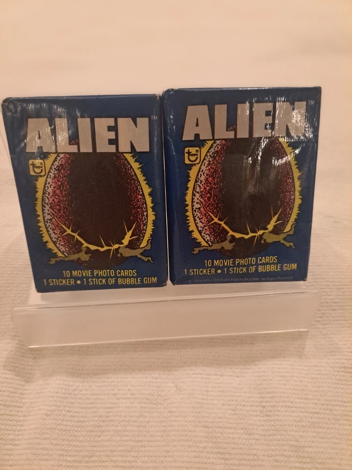 4 paquetes Topps sellados de las películas favoritas de esa época años 70 y 80 Foto 1 de 4