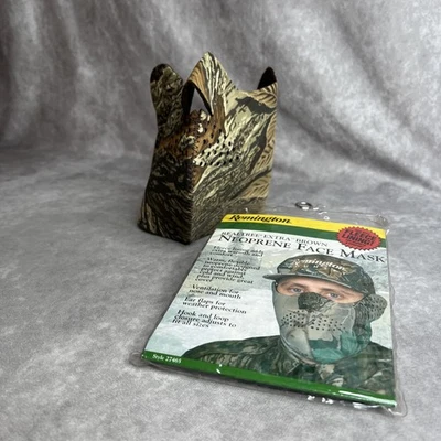 VTG Remington Realtree Extra Brown Neoprene Face Mask Fleece Lining Ear Flaps - Image 1 of 4