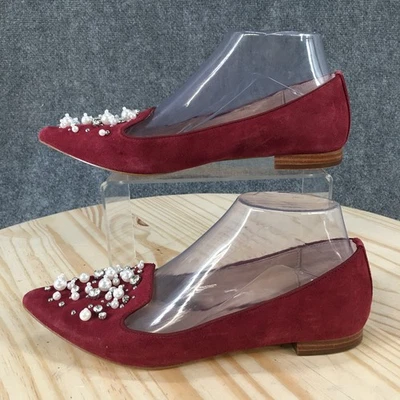 Pisos Casa Blanca Mercado Negro Mujer 7 Rojo Luann Granadina Gamuza Estrás Foto 1 de 4