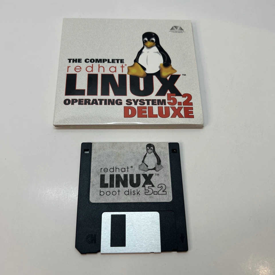 Redhat Linux 5.2 Operating System CD Set + Boot Disk - Image 1 of 4