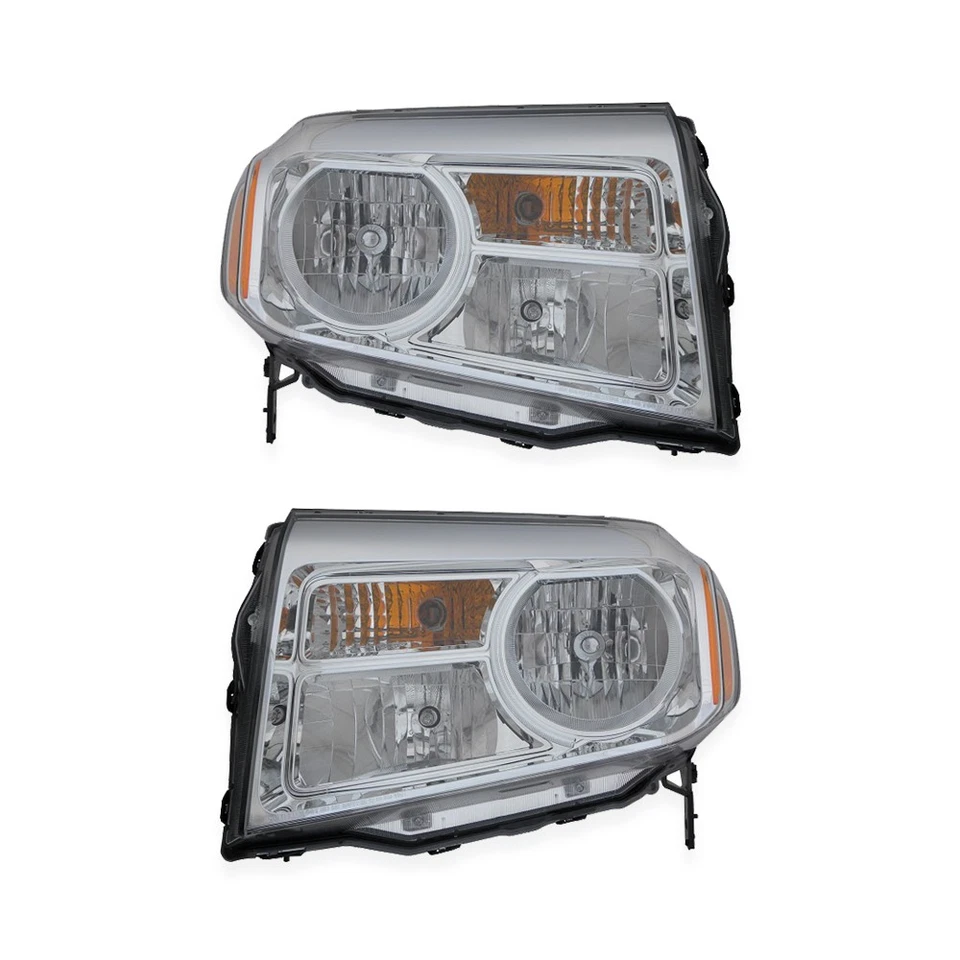 Juego de pares de faros delanteros para Honda Pilot 12-15 (izquierdo y derecho) Foto 1 de 1