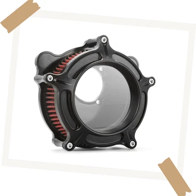 See-Through Air cleaner Filter for Harley Low Rider/Softail Slim 1993-2015 Foto 1 de 4