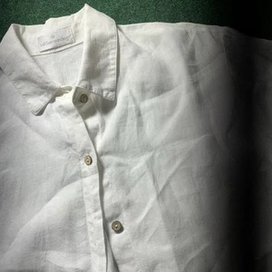 Soft Surroundings Linen Womens LG? Tunic Blouse Lagenlook Coastal Beach Jacket - Picture 1 of 11