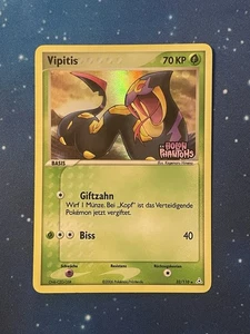2006 Pokémon VIPITIS REV. HOLO EX HOLON PHANTOMS STAMP Near Mint GERMAN 32/110 - Bild 1 von 4