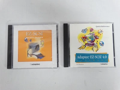 Lot Of (2) Adaptec EZ-SCSI 4.0 Deluxe Edition CD-ROM Software - Image 1 of 3