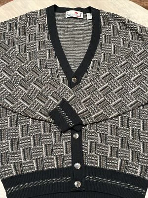 Cárdigan suéter abuelo vintage Florence Tricot para hombre talla M hecho en Italia Foto 1 de 4