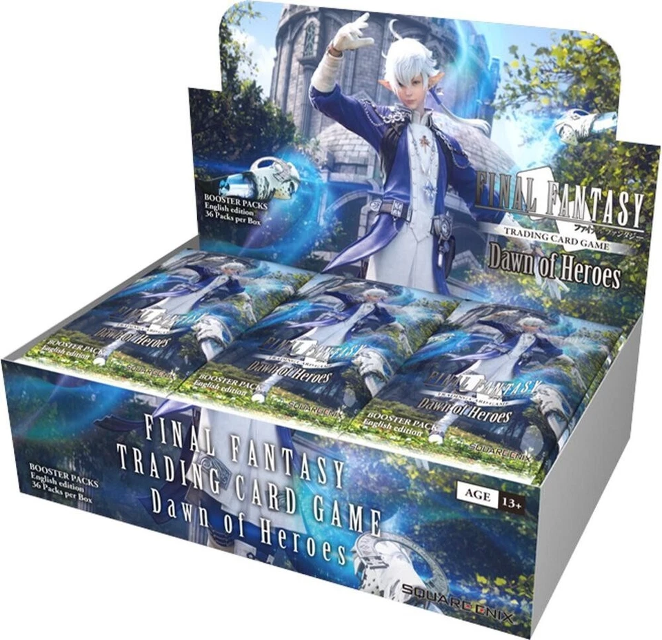 Final Fantasy TCG Dawn of Heroes Box - 36 Packs Factory Sealed Square Enix - Image 1 of 1