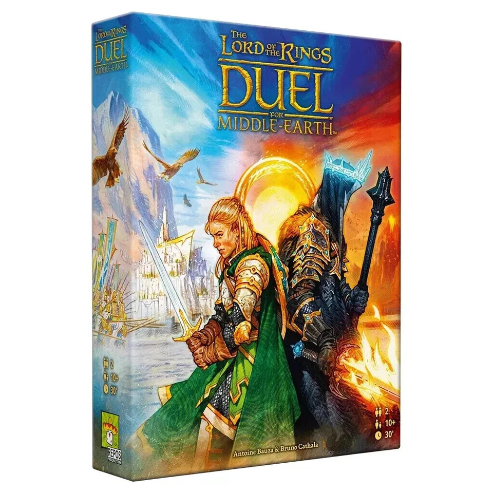 The Lord of the Rings: Duel for Middle-Earth Board Game LoTR New - Image 1 of 1
