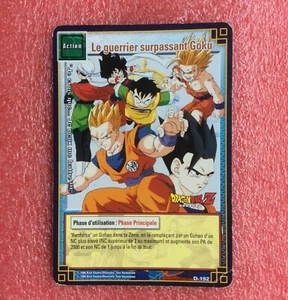 B04 Carte DRAGON BALL D-192 GUERRIER SURPASSANT GOKU DB Card - Imagen 1 de 2