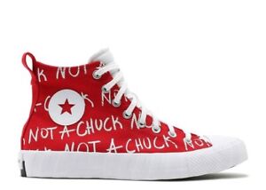 Baskets homme Converse UNT1TL3D Hi (taille 9,5) 171962C "Not A Chuck Red"