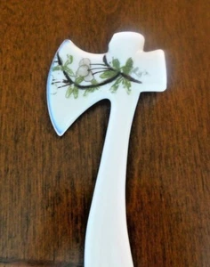 EAPG Opalescent Opaline handbemalt Kirschen BEIL AXT NEUHEIT Kirschzweig  - Bild 1 von 5