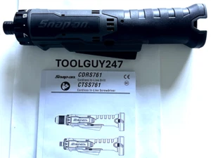 HERRAMIENTAS A PRESIÓN NUEVO CTSS761 GMDB PISTOLA METAL 14.4V 1/4" Destornillador inalámbrico en línea - Imagen 1 de 8