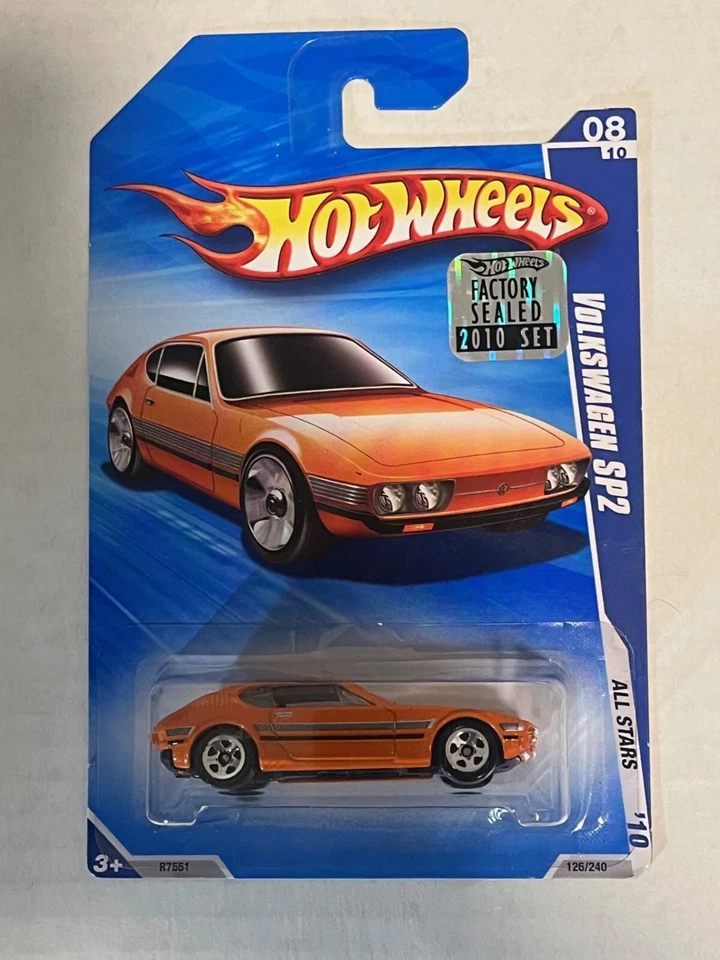 Volkswagen SP2 1:64 diecast sellado de fábrica S1 Hot Wheels All Stars '10 Foto 1 de 2