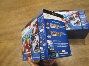 Disney Infinity 2.0 MARVEL SUPER HEROES Starter Pack PS3 Captain America BUNDLE - Picture 1 of 10