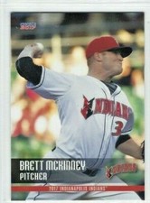 2017 Indianapolis Indians (Triple A-Pittsburgh Pirates) Brett McKinney