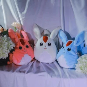 Final Fantasy XIV FF14 Carbunkel Plüschrucksack Umhängetaschen Kissen Handtasche - Bild 1 von 12