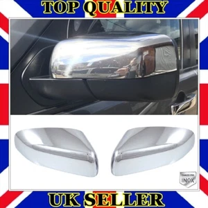 Stainless Chrome Mirror Cover 2 pcs For RANGE ROVER L322 VOGUE 2006 to 2009 - Picture 1 of 12