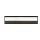 WAC Lighting Duo 12" ACLED Dual Color Option Bar, Bronze - BA-ACLED12-27-30BZ