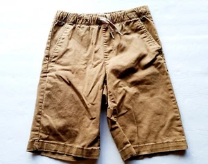 Old Navy Boys Shorts Khaki Elastic Waist Pull On Drawstring Large 10-12 - Picture 1 of 7