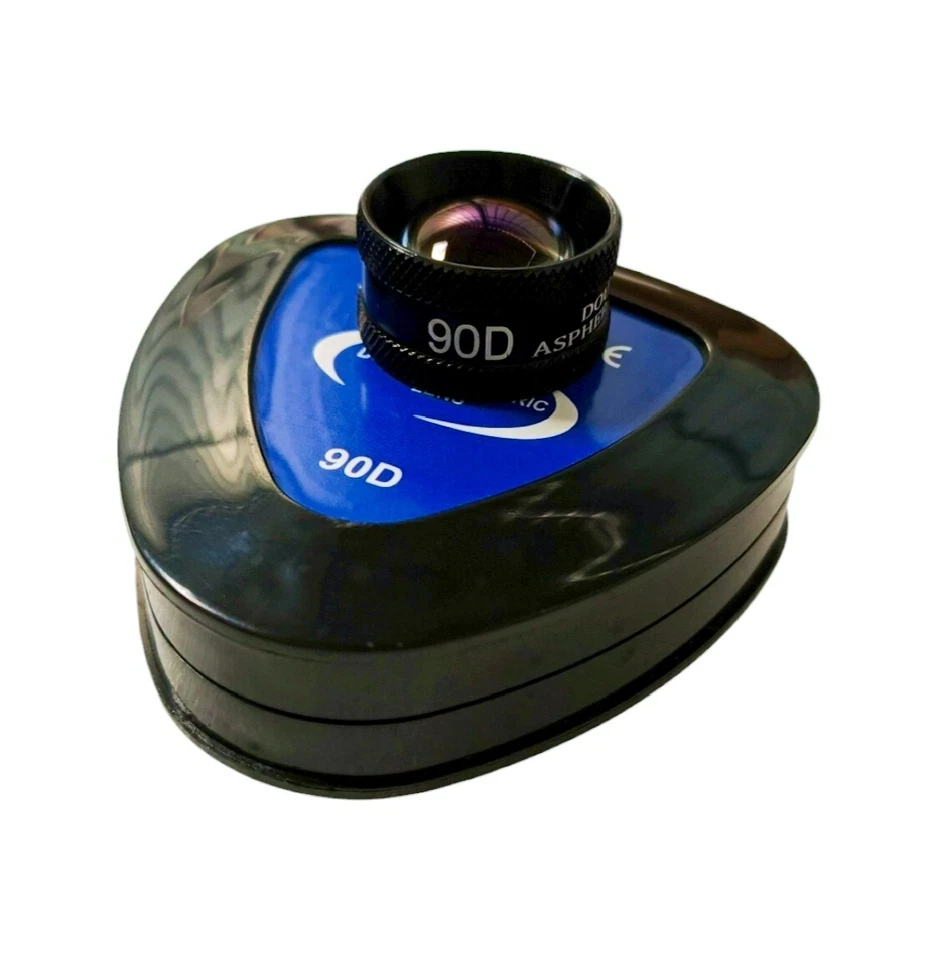 ACHYUT Ophthalmology 90D Double Aspheric Lens Black Colour With Case And Free Shipping