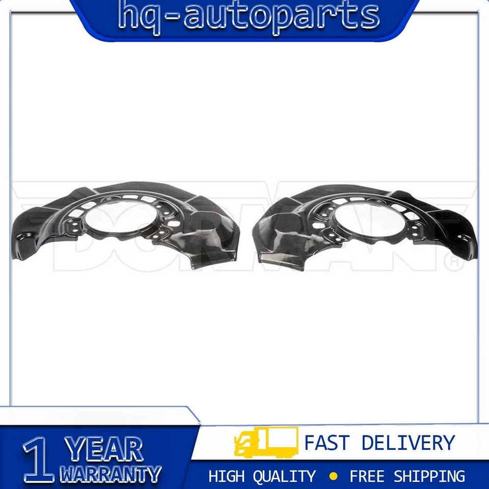 1x Protector antipolvo de freno delantero Dorman - OE Solutions para Toyota Avalon 2007~2011 Foto 1 de 4