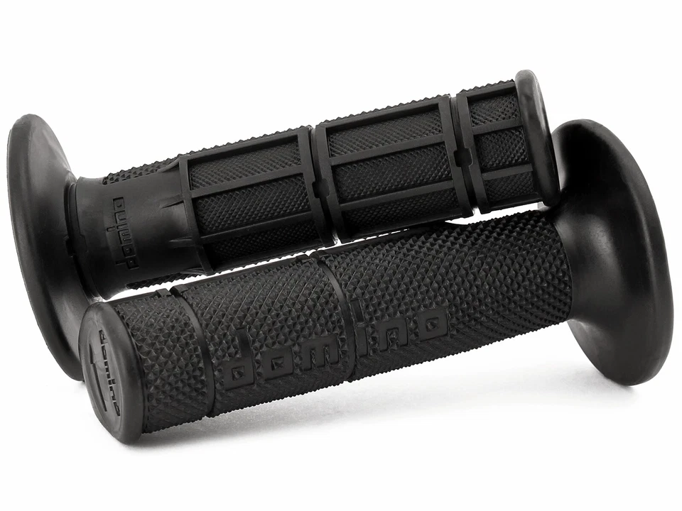 Domino Grips Black for Kawasaki KDX250 KDX450 — 第 1/1 张图片