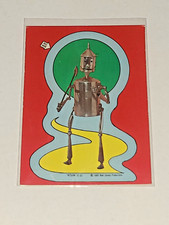 WIZARD OF OZ TIN MAN 1985 TOPPS RETURN TO OZ STICKERS #3