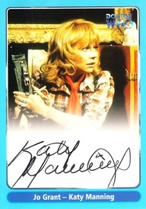 Katy Manning Jo Grant Signed Doctor Who Autograph Auto Card A11 - Picture 1 of 2