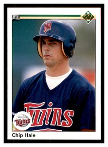 1990 Upper Deck #475 CHIP HALE RC Minnesota Twins ~C1I