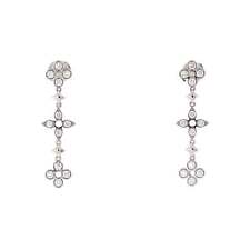 Shop Louis Vuitton Initial Party Style Silver Elegant Style Co-ord Earrings  (M00756) by treatmyself
