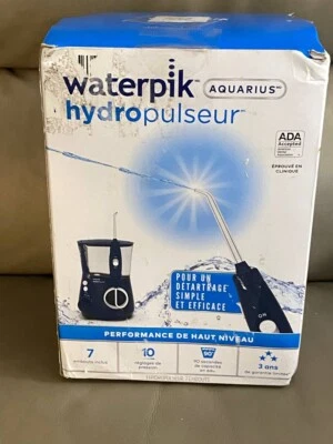 Waterpik Aquarius Water Flosser WP-666C Azul - Nueva Caja Abierta #162 Foto 1 de 4