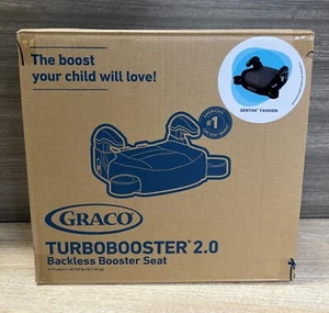 Graco TurboBooster 2.0 Backless Booster Car Seat, Denton - Picture 1 of 5