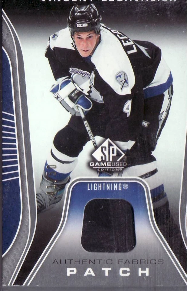 2006-07 VINCENT LECAVALIER SP GAME USED SILVER PATCH CARD 41/50 - Image 1 of 1