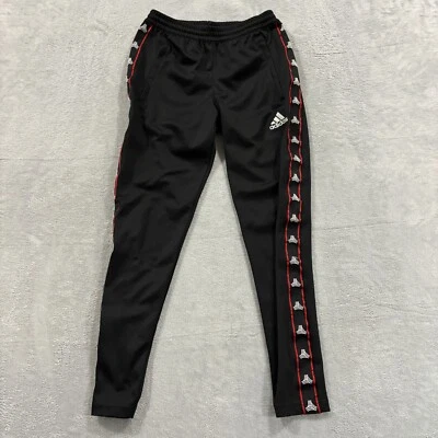 Adidas Tango Tape Club House Track Pants Men’s Small Black Red White Vintage - Image 1 of 4