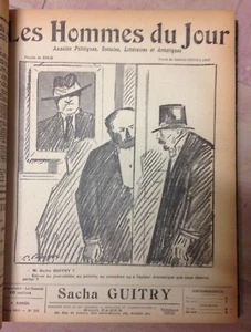 LES HOMMES DU JOUR ANNEE 1912 PORTRAITS DE PERSONNAGES CELEBRES ILLUSTRE - Imagen 1 de 9