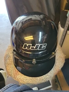 Casco de moto HJC CS-2 cara abierta negro grande. - Imagen 1 de 4