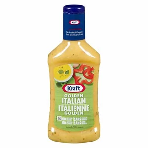 4PACK Kraft Golden Italian Dressing 475ml Each - From Canada - ALWAYS FRESH - Picture 1 of 1