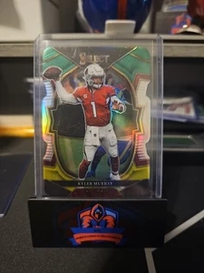 Panini Select Kyler Murray #10 2022 Concourse verde y amarillo Prizm troquelado - Imagen 1 de 2