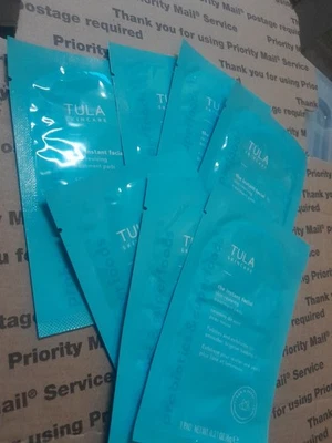 NEW 7X TULA Skincare The Instant Facial Treatment Pads 0.21 oz Each AUTHENTIC - Image 1 of 4