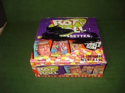 1990 TOPPS ROT (ROCK) N ROLL BOX OF 24 SEALED CASSETTES , RARE ITEM - Image 1 of 4