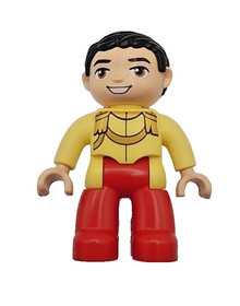 Lego Duplo Figure Prince Charming yellow/red  minifigure 47394pb150 Set 6154