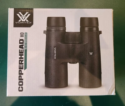 Vortex Copperhead HD 10x42 Binoculars Black New in Box - Image 1 of 4