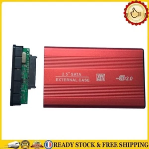 2.5 Inch USB 2.0 SATA External Mobile Hard Disk Box Aluminum Alloy Shell - Afbeelding 1 van 6